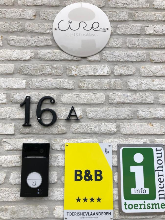 Cire Bed And Breakfast Meerhout Екстер'єр фото
